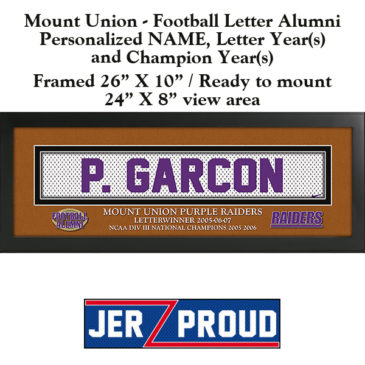 JerZ Proud Mount Union Alumni Champion
